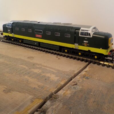 Bachmann Class 55 D9017 The Durham Light Infantry Br two tone green 32-529
